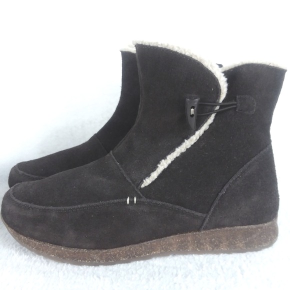 Sporto Winter‎ Snow Boots Faux Fur Lined Brown Womens Size 12M - Picture 3 of 13